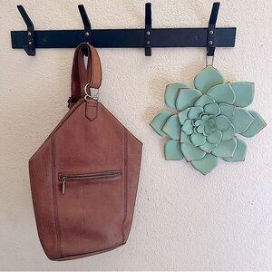 VINTAGE COACH Sonoma FlatPack Backpack Crossbody in Brown Nubuc Leather 4917